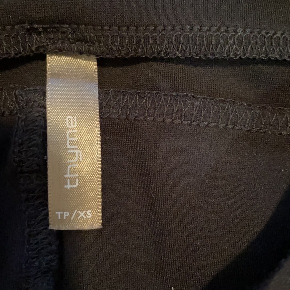 Thyme Maternity black pants - Picture 3 of 3
